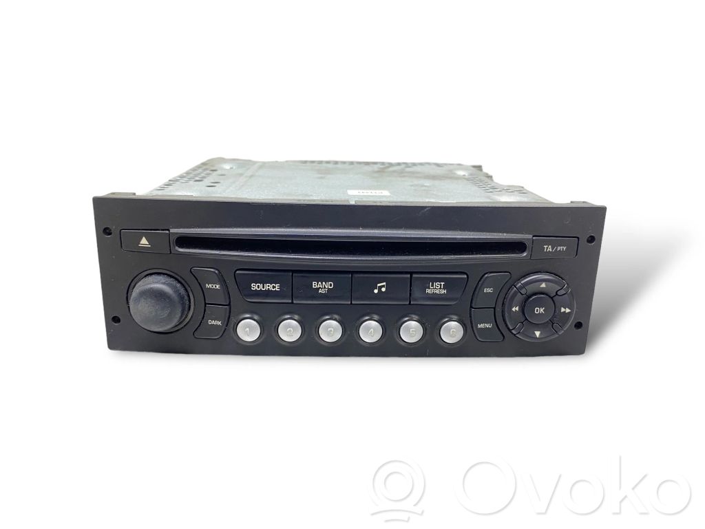 Peugeot 207 Radio/CD/DVD/GPS head unit 