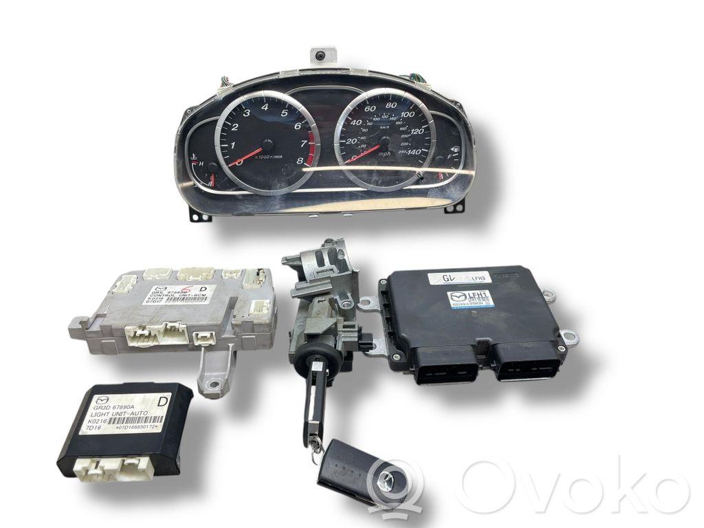 Mazda 6 Engine ECU kit and lock set 