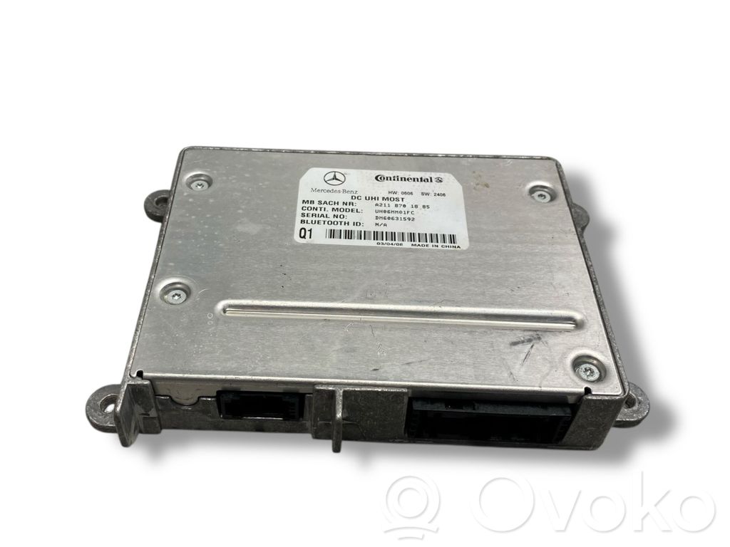 Mercedes-Benz CLC CL203 Moduł / Sterownik Bluetooth 