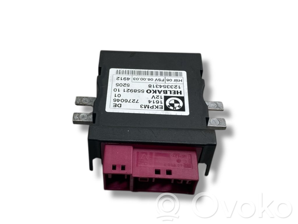 Unité de commande / module de pompe à carburant   7276046,123354318,55892110