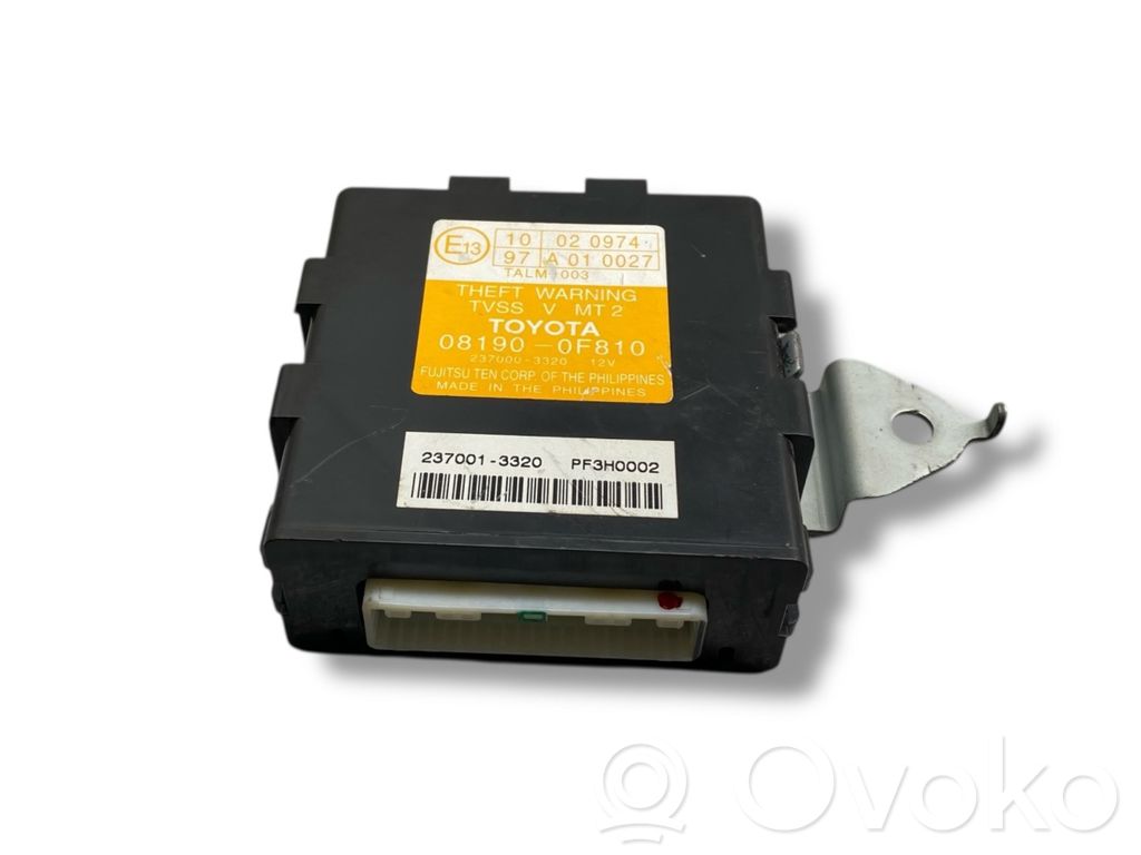 Toyota Corolla Verso AR10 Boîtier module alarme 