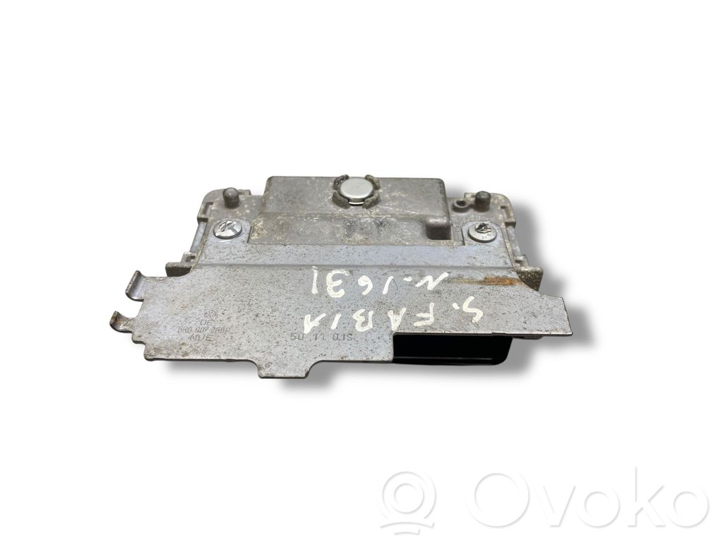 Skoda Fabia Mk2 (5J) Engine control unit/module 