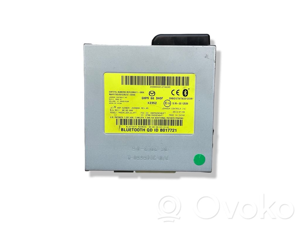 Mazda 6 Bluetooth control unit module 