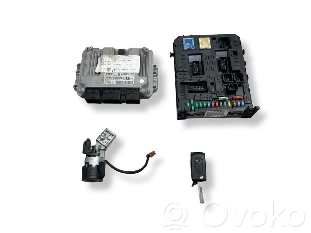 Peugeot 308 Engine ECU kit and lock set 