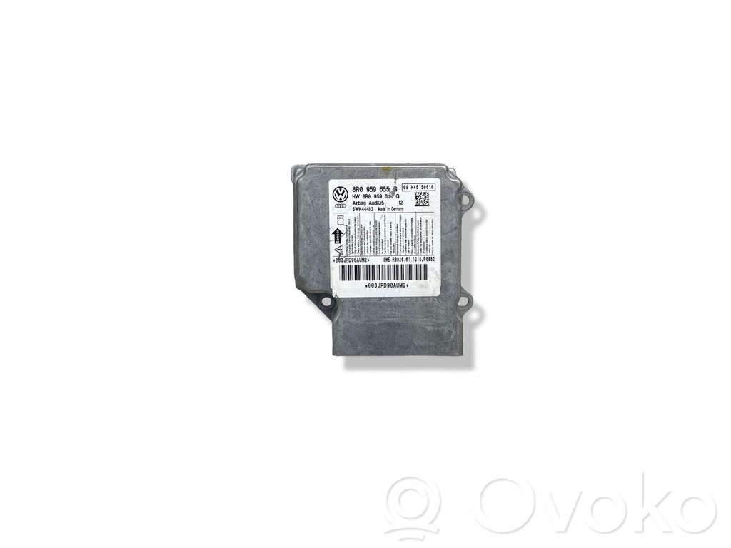 Sterownik / Moduł Airbag   8R0959655G,5WK44483,8R0959654,003JPD90AUME