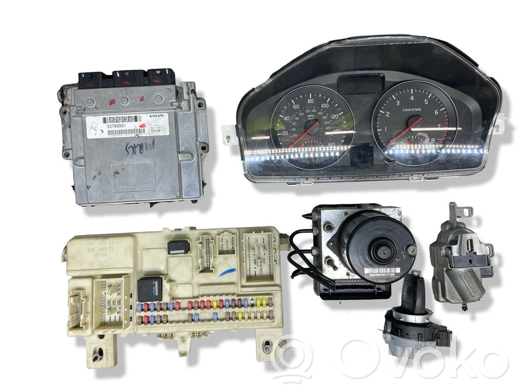 Volvo S40 Engine ECU kit and lock set 