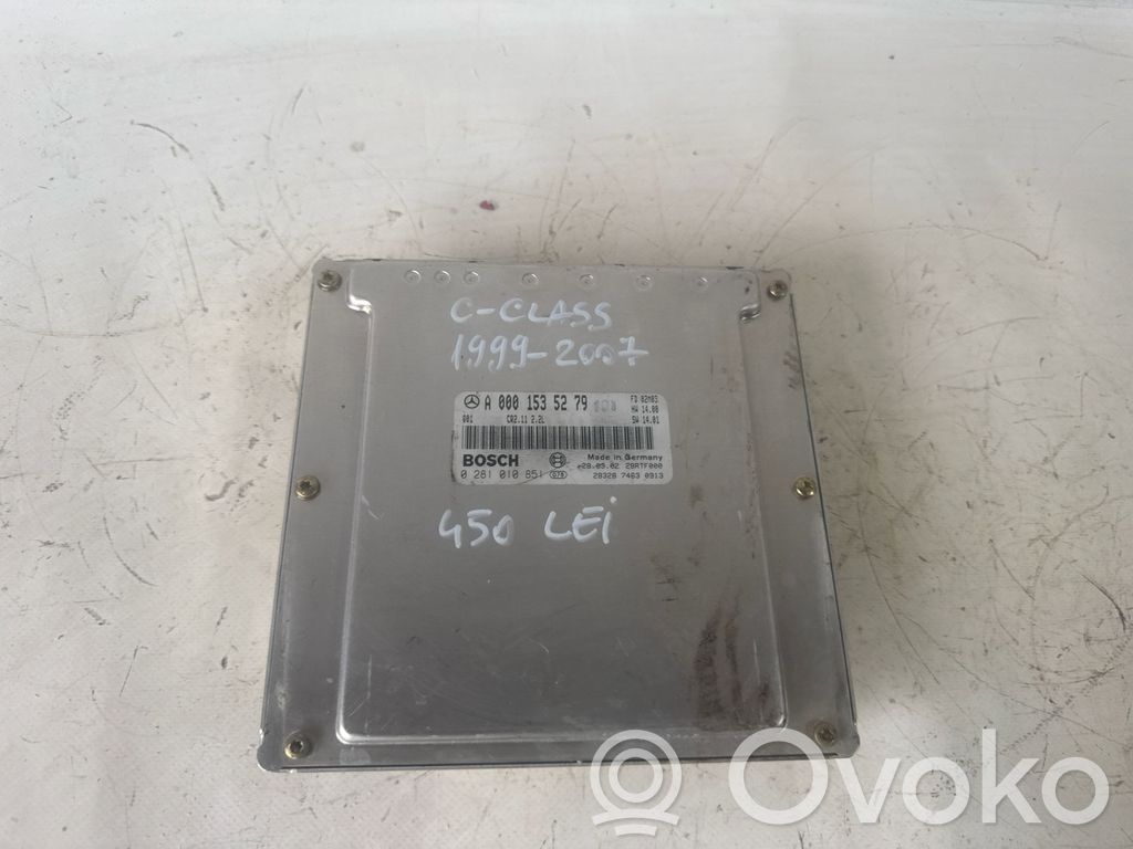 Mercedes-Benz C W203 Unitate/modul de control motor 