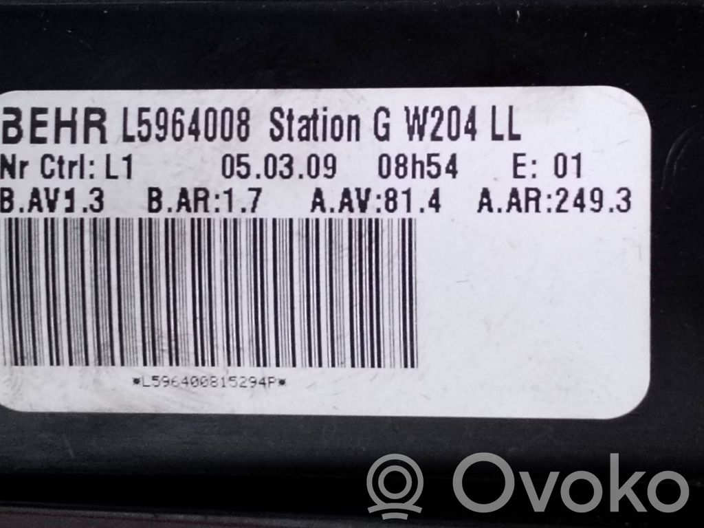 Wentylator nawiewu / Dmuchawa   L5964008,L596400815294P,GW204L