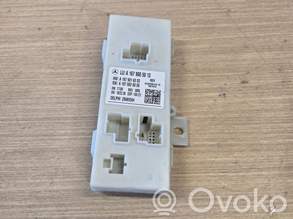 Mercedes-Benz GLE W167 Tailgate/trunk control unit/module 