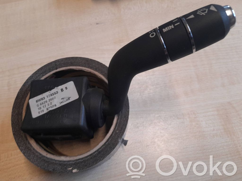 Jaguar XF X250 Palanca de control del limpiaparabrisas 