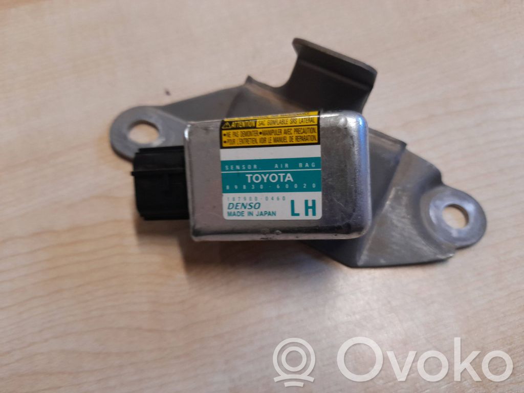 Toyota Land Cruiser (J120) Czujnik uderzenia Airbag 