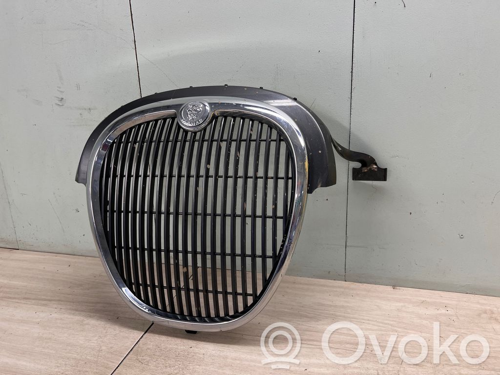Jaguar S-Type Rejilla superior del radiador del parachoques delantero 