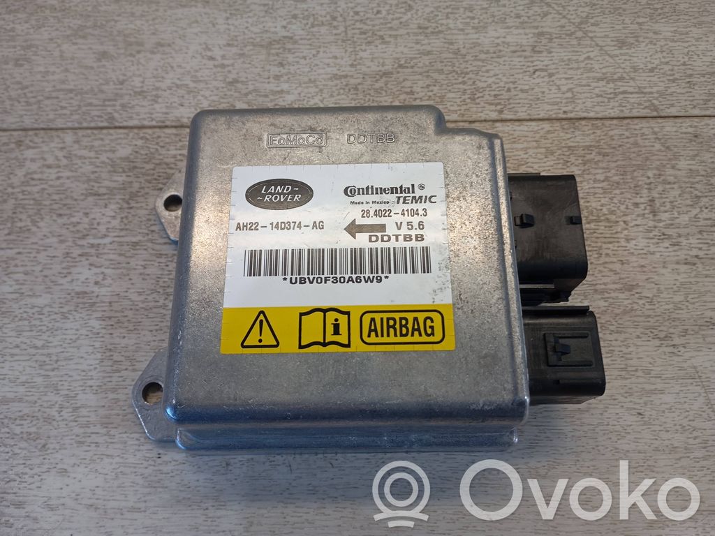 Land Rover Range Rover Sport L320 Airbag control unit/module 