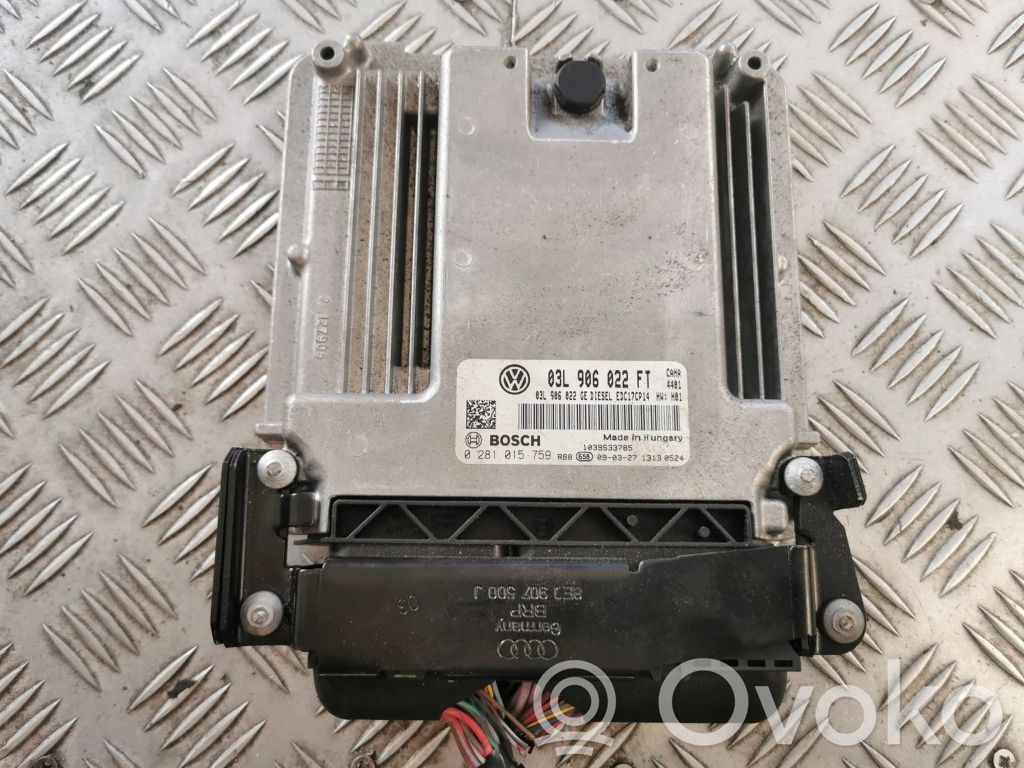 Engine control unit/module   0281013172,03G906021FT