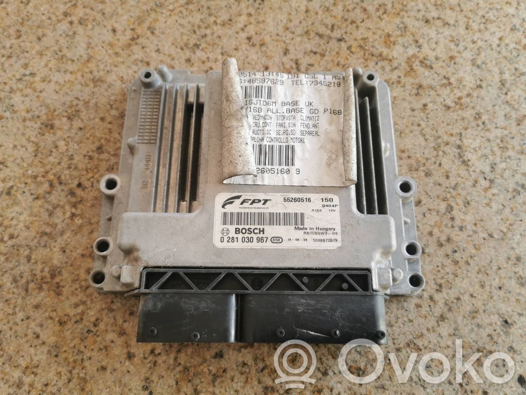 Engine control unit/module ECU   55260516
