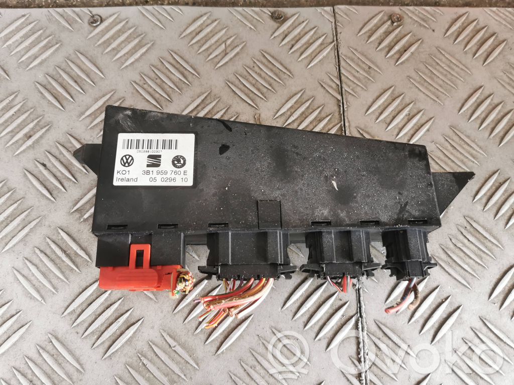Skoda Superb B5 (3U) Module de commande de siège 