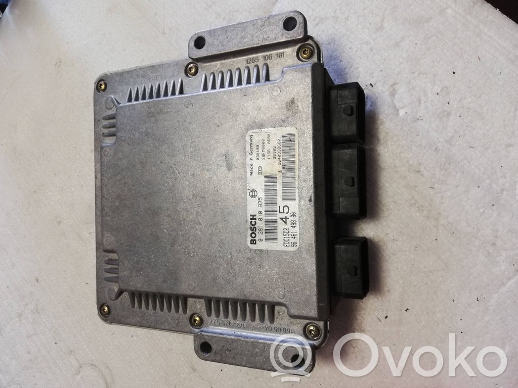 Peugeot 307 Engine control unit/module 