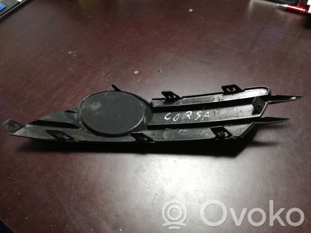 Opel Corsa D Front bumper splitter molding 