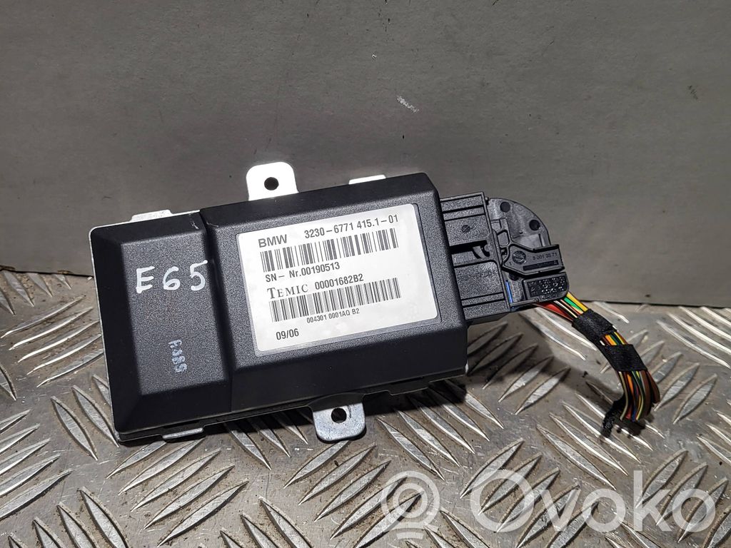 BMW 7 E65 E66 Steering rack control module 