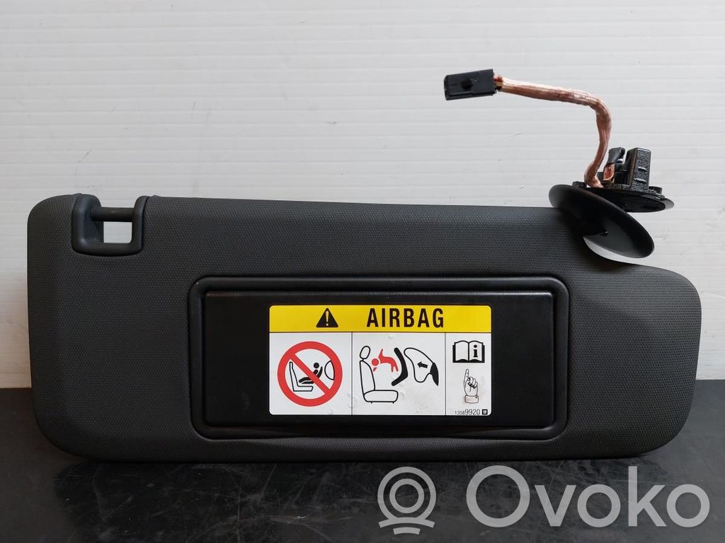 Opel Astra K Sun visor 