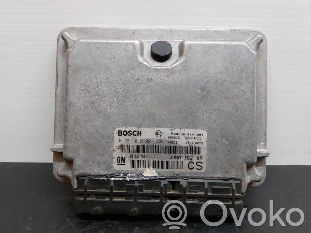 Centralina/modulo del motore   09133269,0281010021