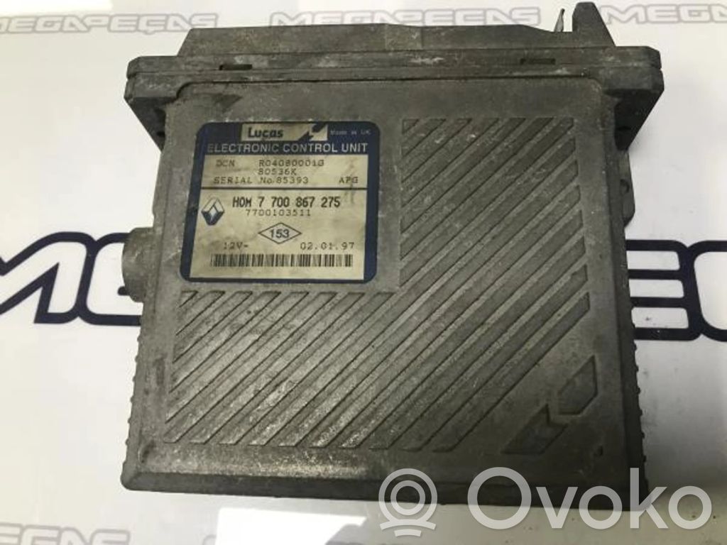 Renault Megane I Engine control unit/module 