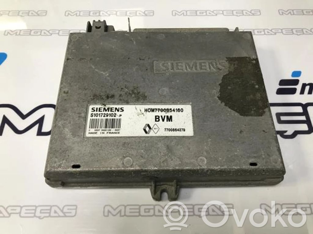 Engine control unit/module   7700864279,7700854160,S1017299102P