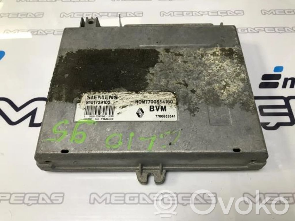 Engine control unit/module   7700863541,7700854160,S101729102F