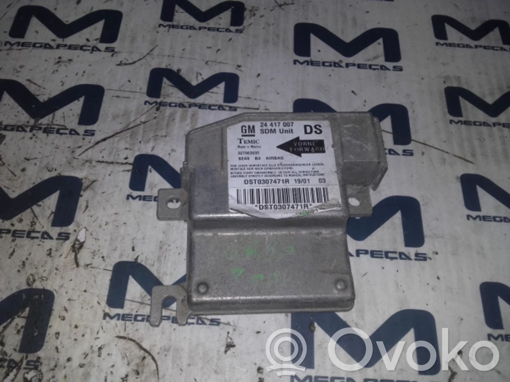 Airbag control unit/module   24417007,327963935