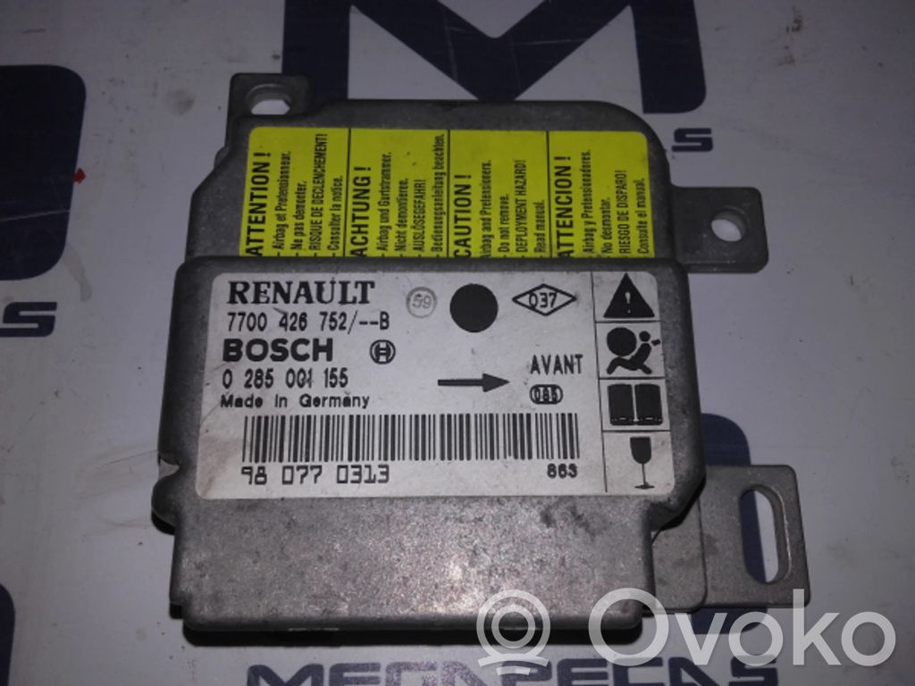 Renault Clio II Unidad de control/módulo del Airbag 