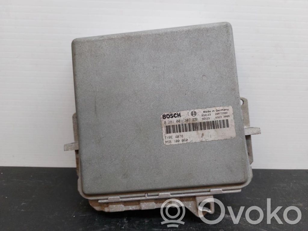 Unidad de control/módulo del motor   0281001307,MSB100060