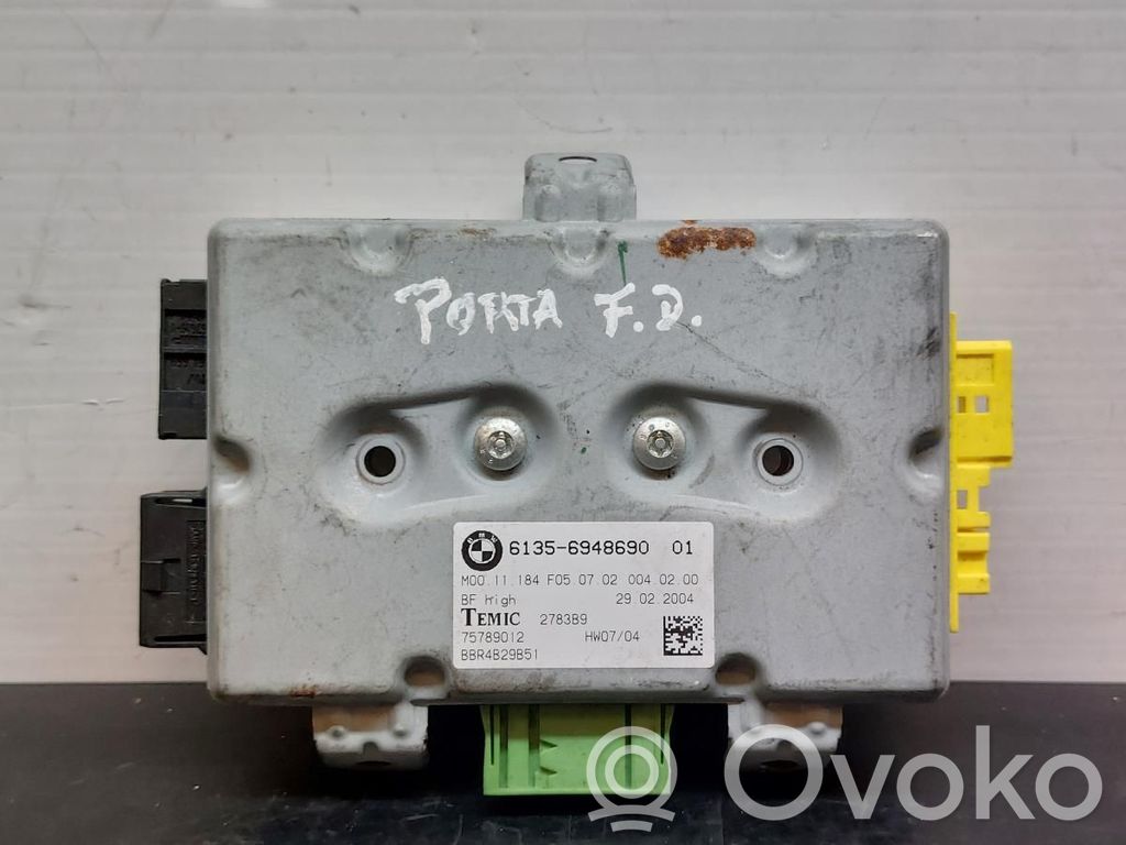 BMW 5 E60 E61 Unitate/modul de comandă airbaguri 