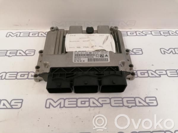 Unidad de control/módulo del motor   9675682180,0281017335,9666729580,EDC17C10