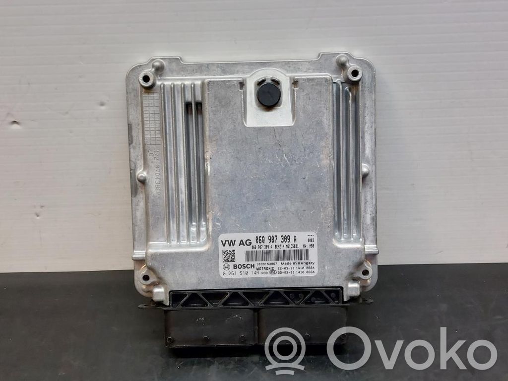 Engine control unit/module   06Q907309A,0261S1014R,MG1CS031