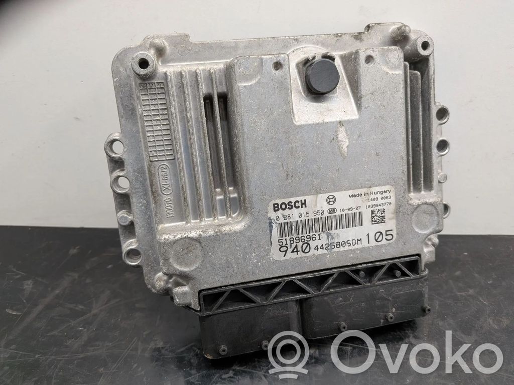 Alfa Romeo Giulietta Engine control unit/module 