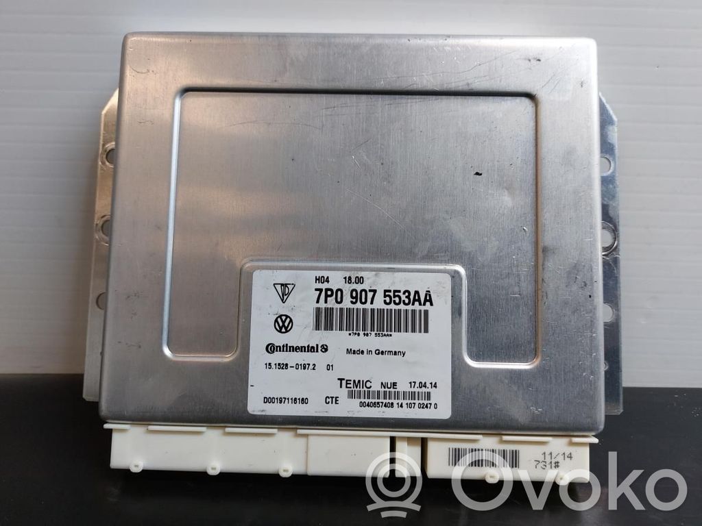 Unitate/modul control suspensii   7P0907553AA,15152801972