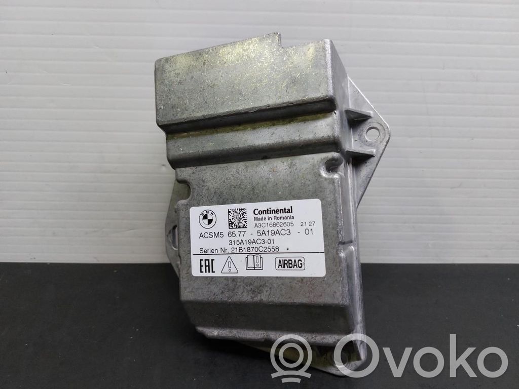 BMW 1 F40 Centralina/modulo airbag 