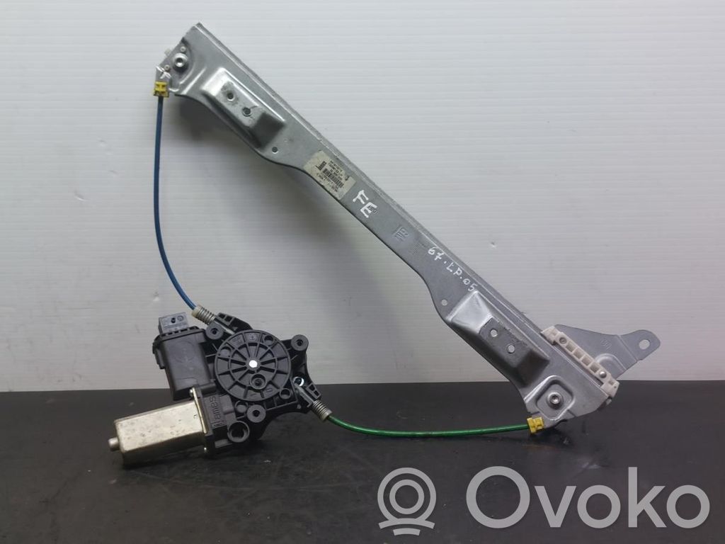 Opel Corsa D Meccanismo di sollevamento del finestrino anteriore senza motorino 