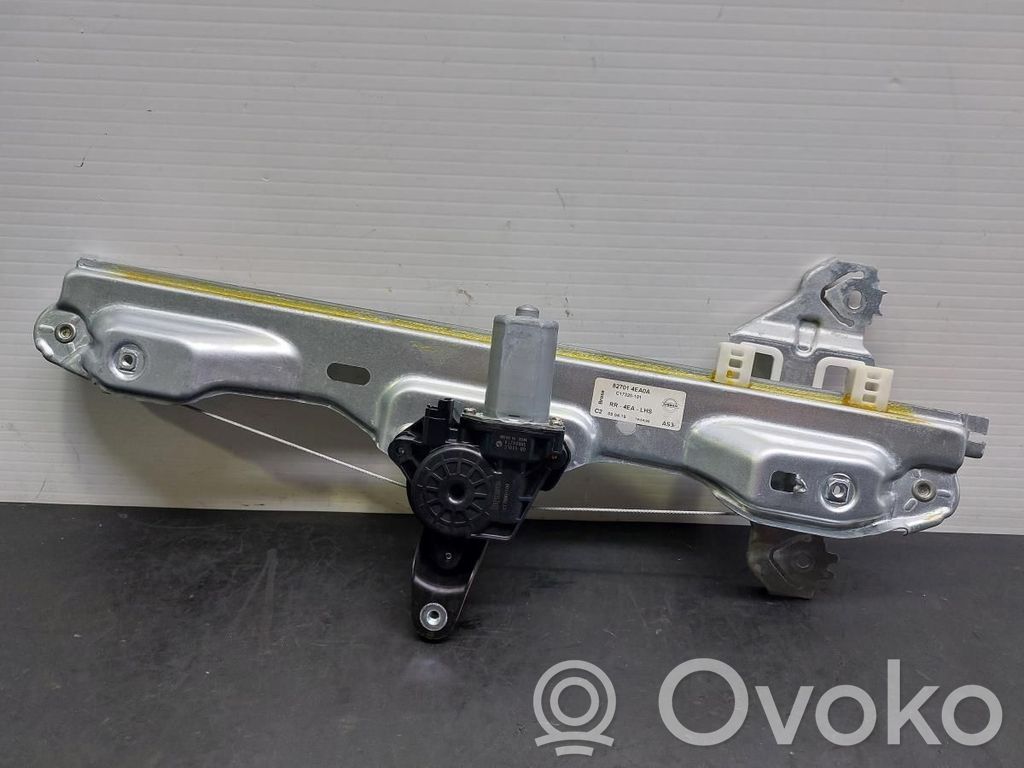 Nissan Qashqai Meccanismo di sollevamento del finestrino posteriore senza motorino