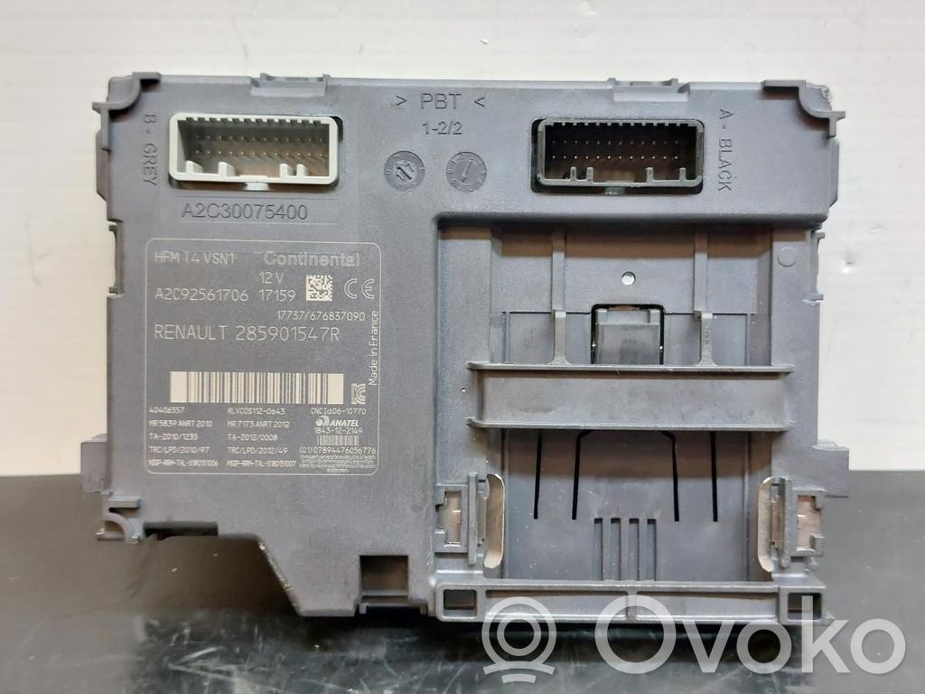 Ignition key card reader   285901547R,A2C92561706