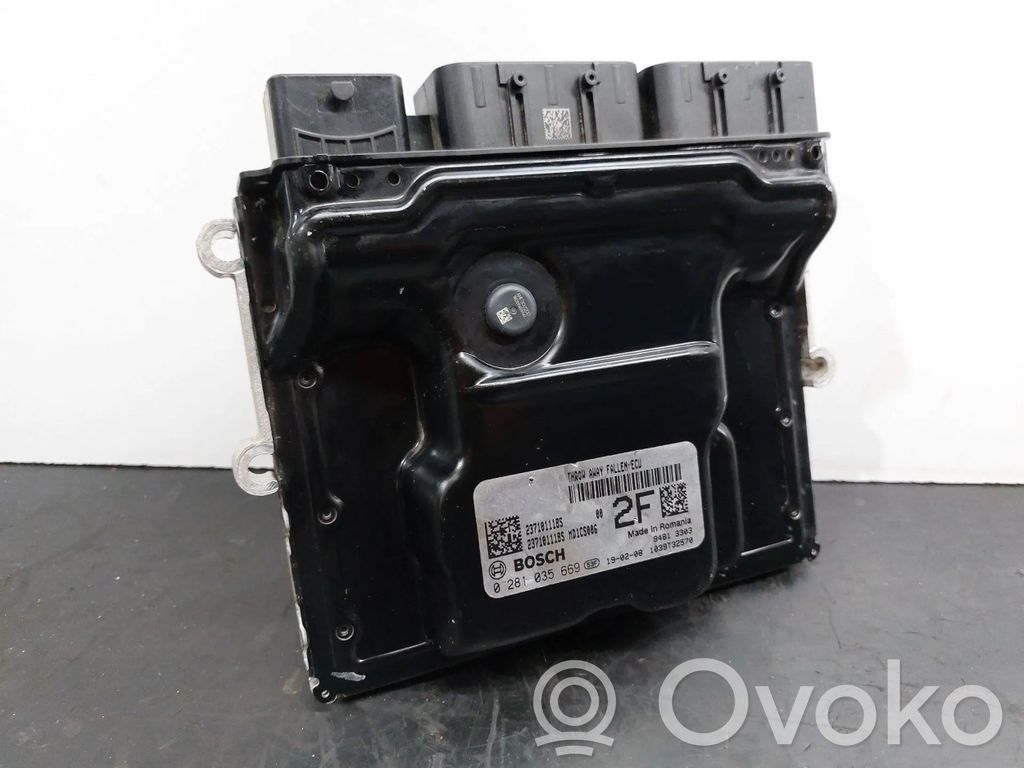 Motorsteuergerät/-modul   237101118S,0281035669,MD1C5006