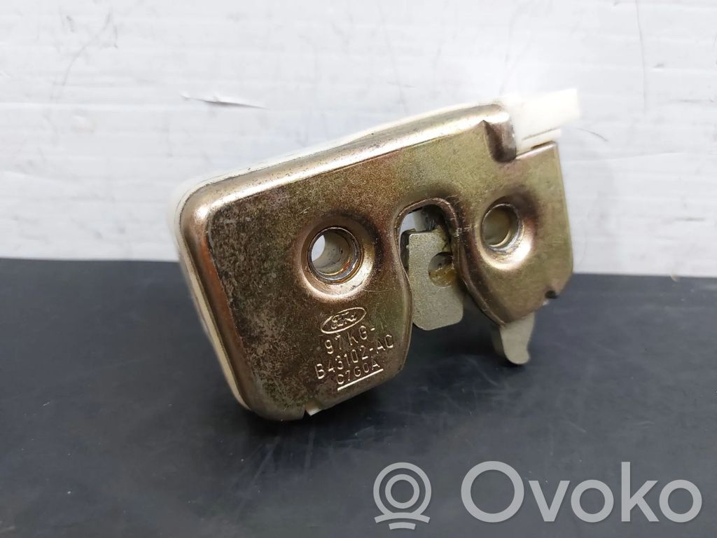 Ford Ka Tailgate exterior lock 