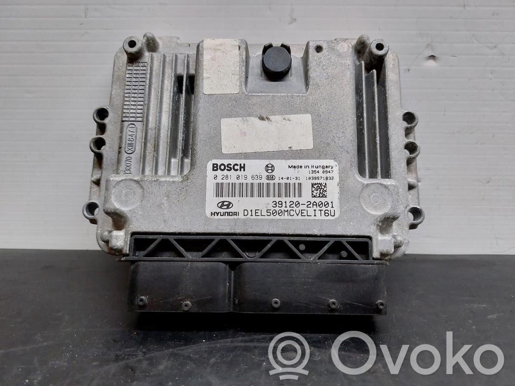 Unidad de control/módulo del motor   0281019639,391202A001,BOSCH