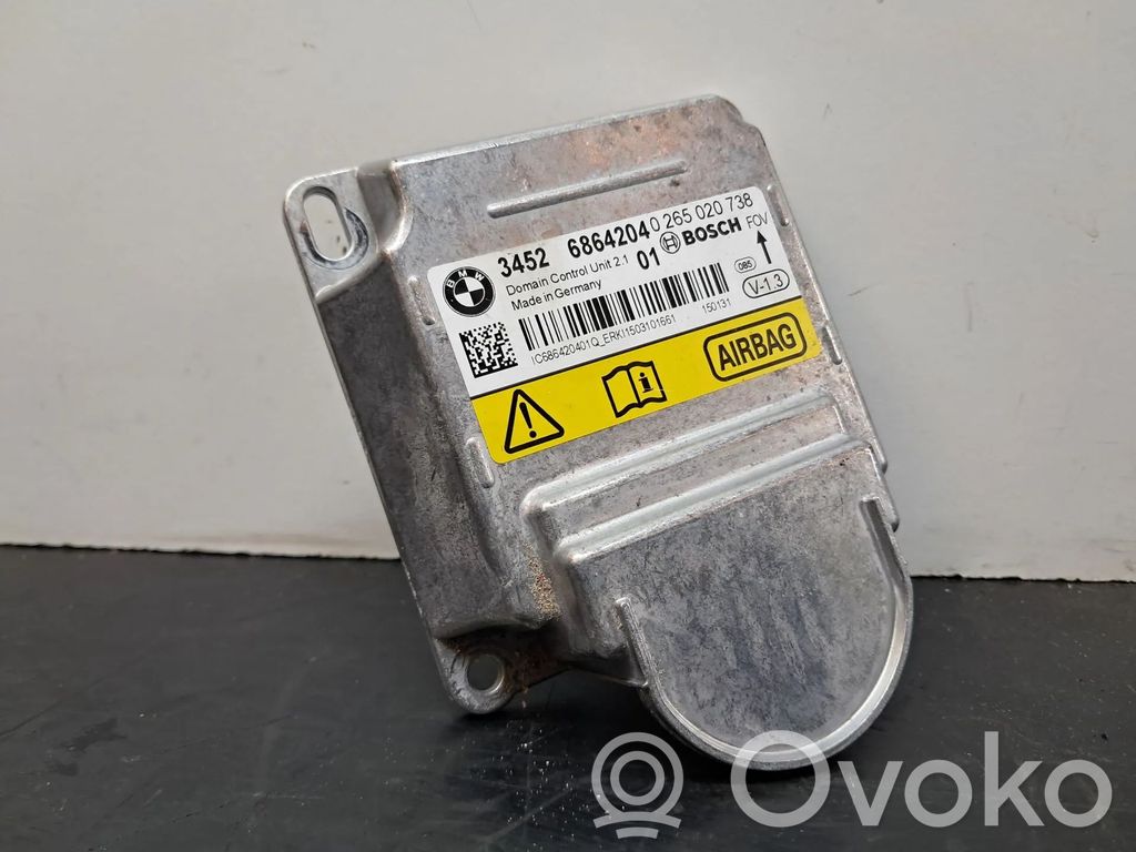 BMW 1 F20 F21 Centralina/modulo airbag 