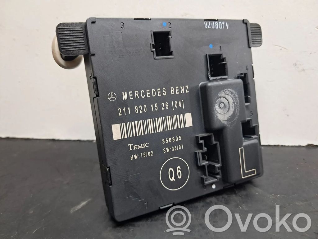 Mercedes-Benz E W211 Centralina/modulo portiere