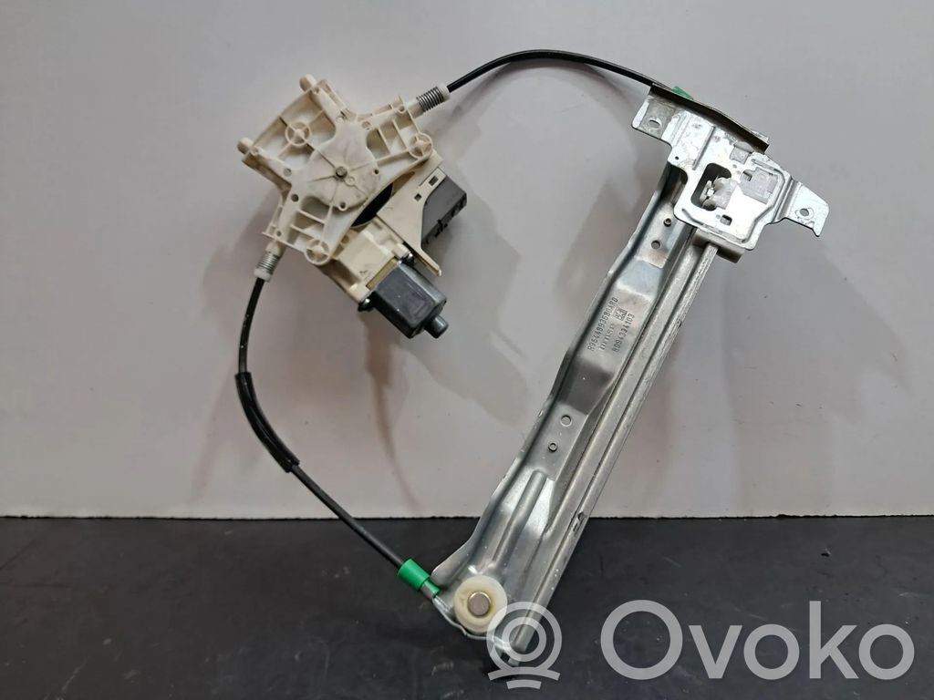 Peugeot 407 Meccanismo di sollevamento del finestrino posteriore senza motorino 