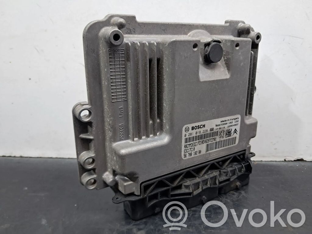 Peugeot 208 I Unitate/modul de control motor 
