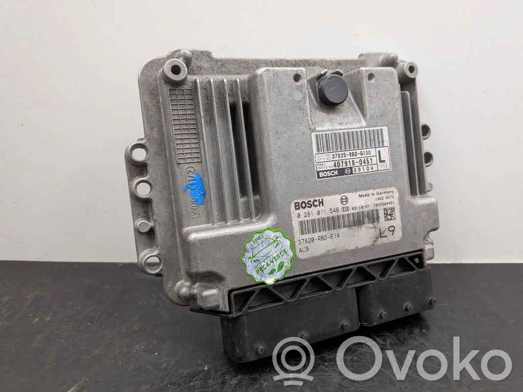 Honda Accord Engine control unit/module 