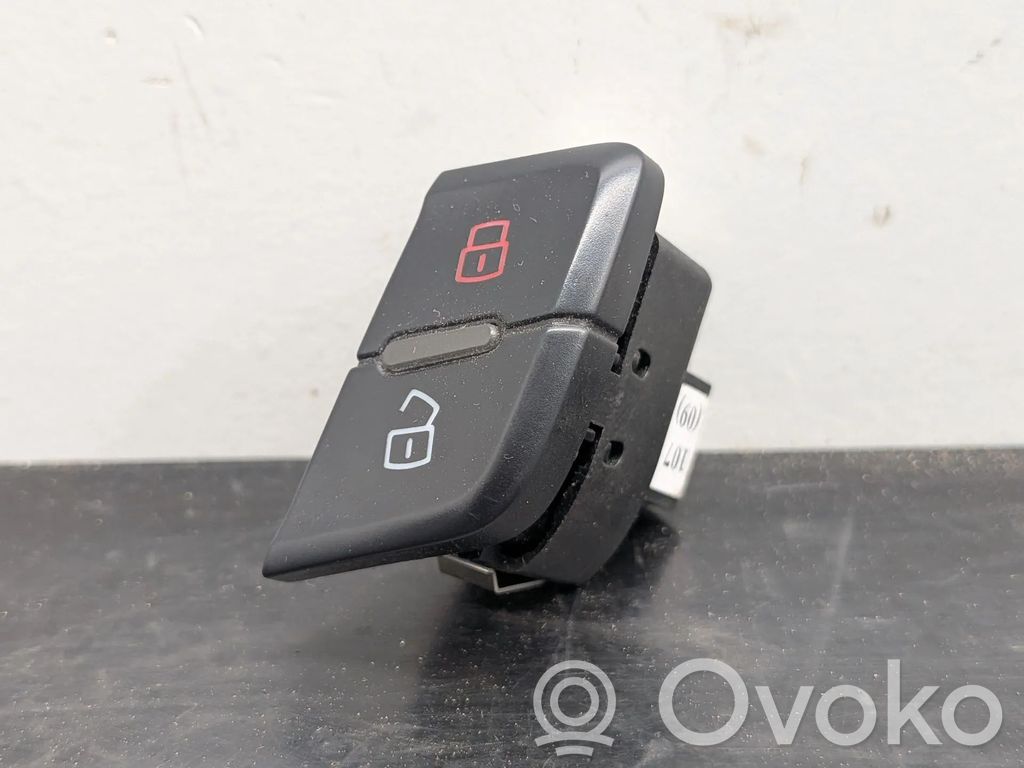 Audi A5 8T 8F Botón interruptor de bloqueo de puertas 