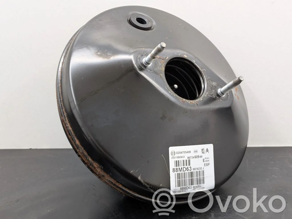 Bremskraftverstärker   4535EL,0204705499,88MD63,9672460980
